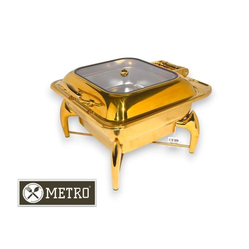 سخان بوفية هيدروليك 6 لتر ذهبي مربع