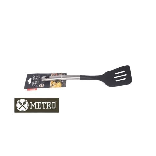 ملعقة طبخ تيفال يد استيل قلاب مخرم