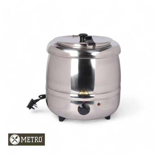 سخان شوربة كهربائي استيل 10 لتر