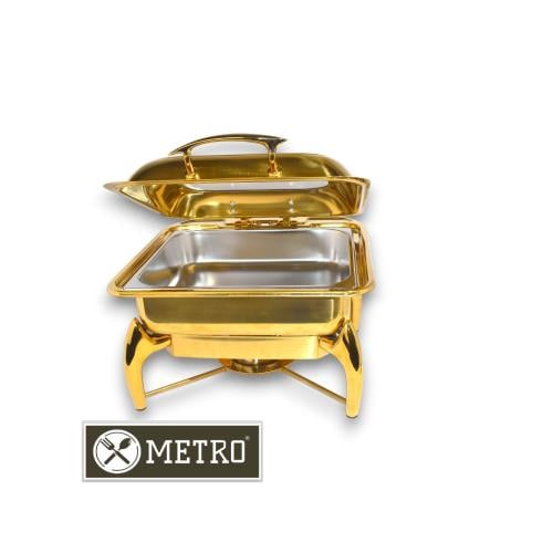 سخان بوفية هيدروليك 6 لتر ذهبي مربع