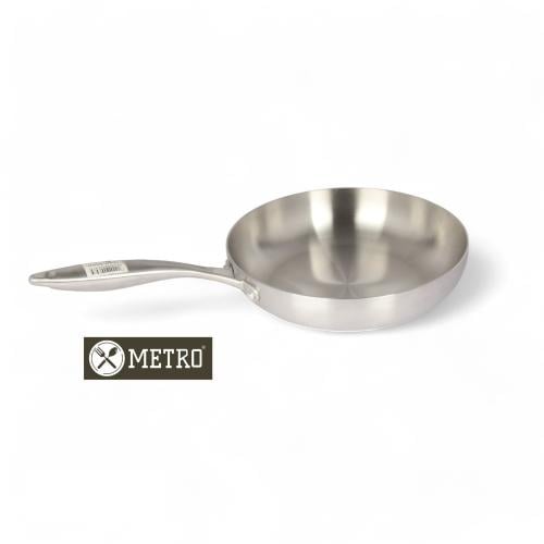 طاوة استيل ميترو 22 سم