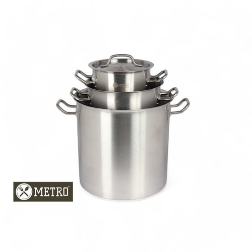 قدر ستانلس ستيل مترو طويل 20/20 سم