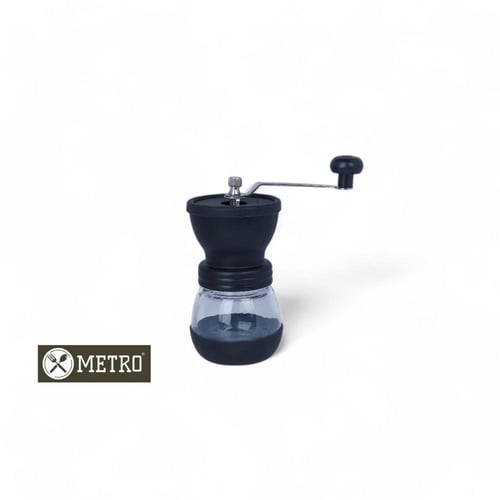 طاحونة قهوة الزجاجية