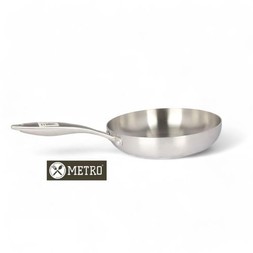 طاوة استيل ميترو 22 سم