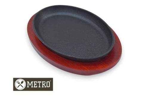 طاجن حديد بيضاوي 24*16 سم