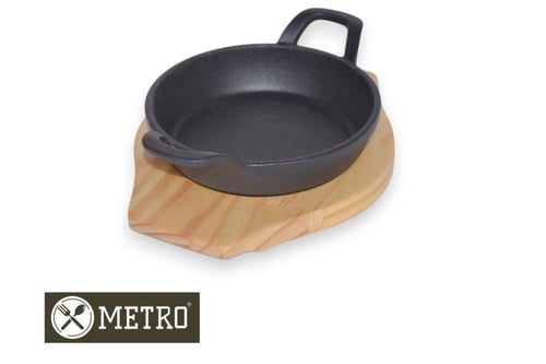 طاجن حديد مدور بيدين 16سم