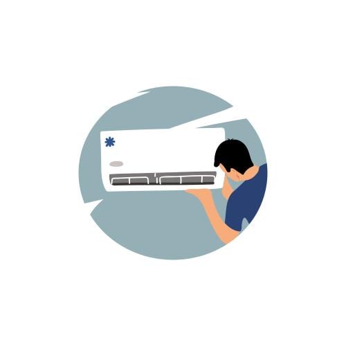 تركيب مكيف سبيلت