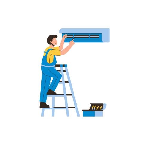 فك مكيف سبليت