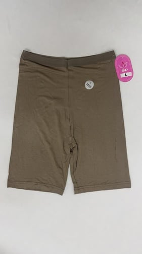 شورت نسائي قطن فسكوز بارد ساده ( مطاط خارجي ) مودي...