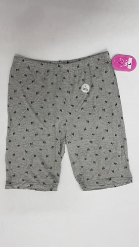 شورت نسائي قطن فسكوز بارد مشجر ( مطاط داخلي ) مودي...