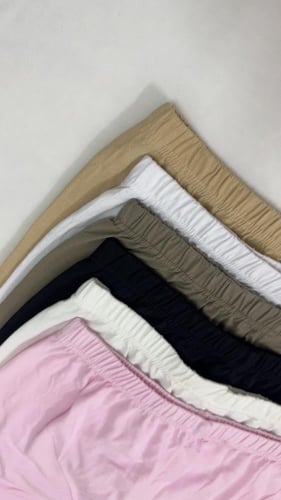 ميني شورت نسائي قطن ملون موديل 179