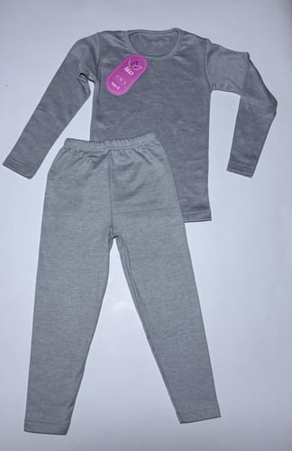 بجامة أطفال شتوي ساده كلوريت263