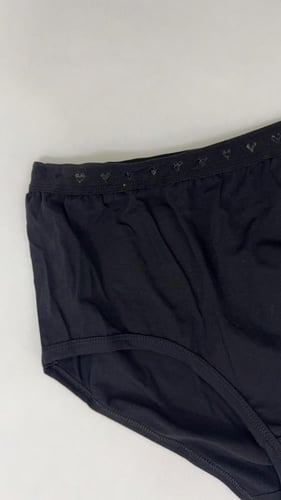 كلوت نسائي قطن قطعتين (مطاط خارجي )موديل01