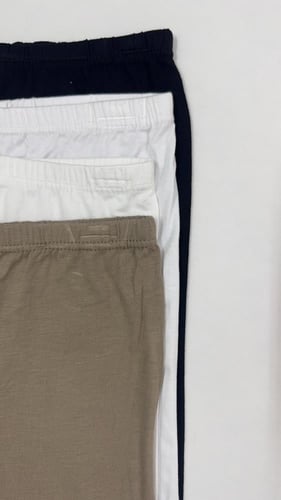 بنطلون بناتي قطن فسكوز سادة موديل149