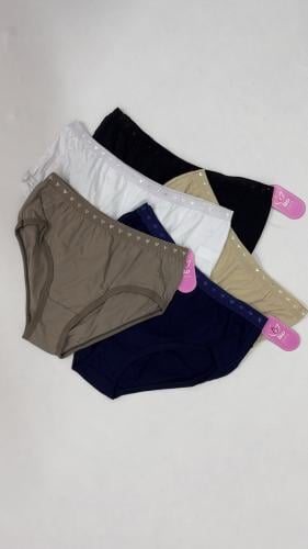 كلوت نسائي قطن قطعتين (مطاط خارجي )موديل01