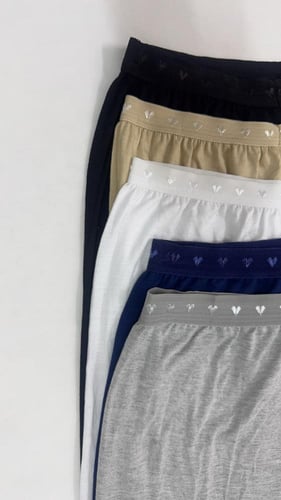 بنطلون نسائي قطن فسكوز سادة ( مطاط خارجي ) موديل05...