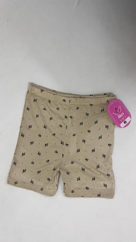 شورت بناتي قطن فسكوز بارد مشجر ( قطعتين ) موديل142