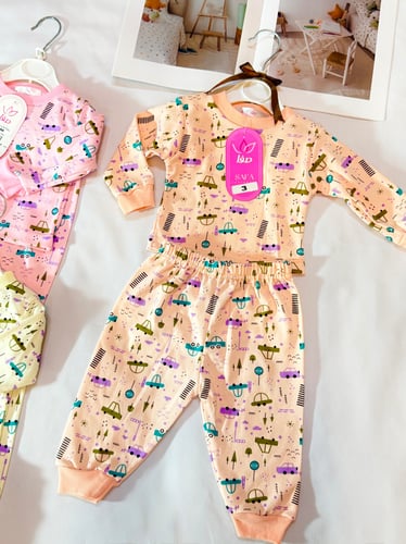 بجامة اطفال الباركود 02201