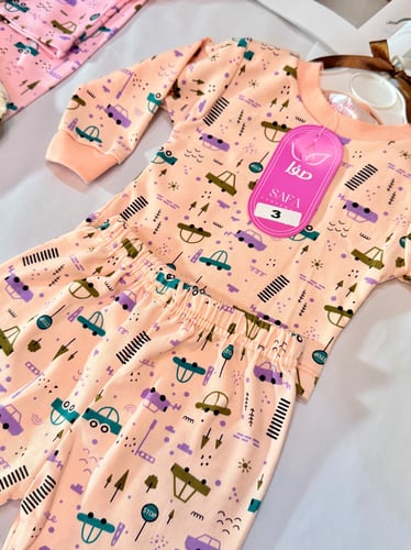 بجامة اطفال الباركود 02201