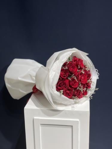 باقة ورد احمر