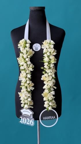 عقد تخرج ورد طبيعي مميز2