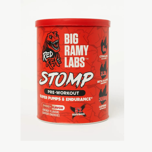 Red Rex Stomp Energy Flavor - 468 grams - 52 servi...