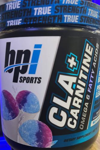 BBC Sports CLA Plus L-Carnitine, Fruit Punch, 50 f...