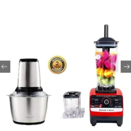 بكج خلاط سلفر كرست وفرامه 2لتر