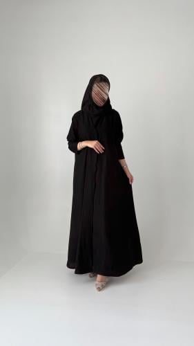 عباية كريب قطعتين عملية