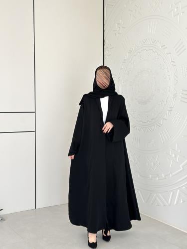 عباية كريب اسباني فاخر جدا بخطوط رفيعه