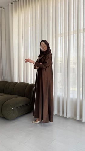 عباية بليزر كريب ياباني