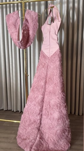 فستان شما لون2 وردي