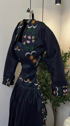 فستان اصايل اسود