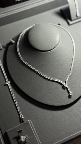 طقم اكسسوار ناعم زركون