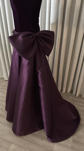 فستان ليلاس بنفسجي