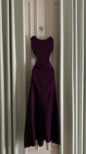 فستان انيق بكسرات