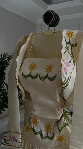 فستان اصايل قطعتين الشكل الثاني