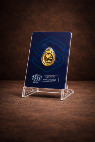 سبيكة ذهب تعليق عيار 24 وزن 2.50