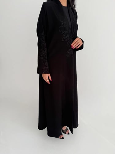 الريانة | بقماش الكريب الاندونيسي الأسود قصة نص كل...