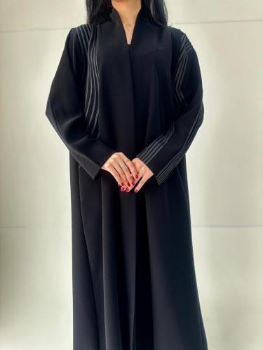 جود | عبايه قماش ياباني الأصلي قيطان نص كلوش