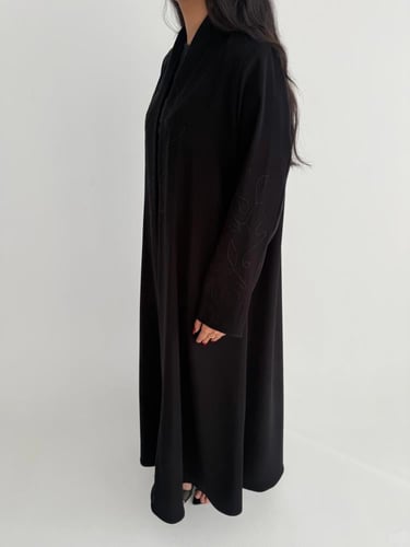 الريانة | بقماش الكريب الاندونيسي الأسود قصة نص كل...