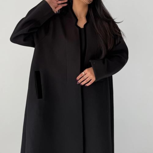 الرونق | بقماش جوخ وقيطان مخمل اسود مع جيوب مدمجة