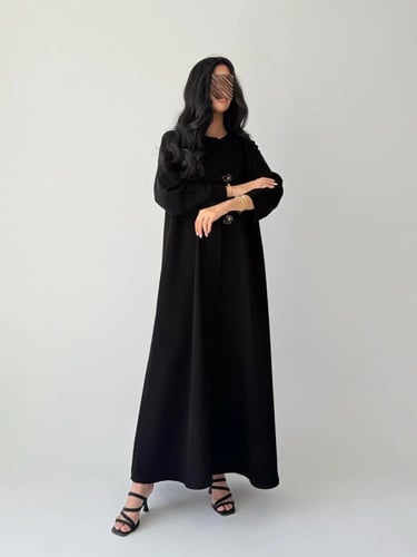 الغلا بقماش كريب اندنوسي مع زارين اماميه