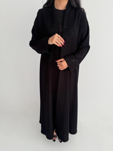 الريانة | بقماش الكريب الاندونيسي الأسود قصة نص كل...