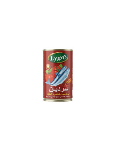ليغو - سردين بصلصة الطماطم والفلفل الحار
