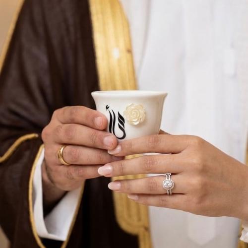 فنجال قهوة
