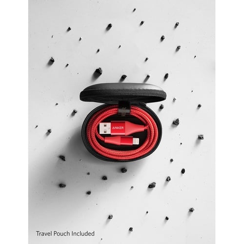 كيبل أيفون أنكر قماش بور لاين 2 بطول 1.80 م اللون...