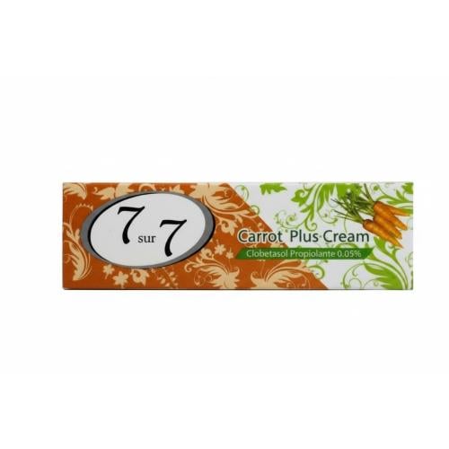 كريم 7sur7 بالجزر بلس لتفتيح وتوحيد لون البشره