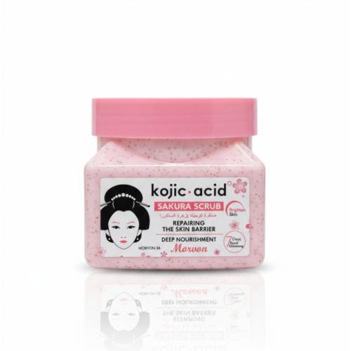 مقشر الساكورا بحمض الكوجيك