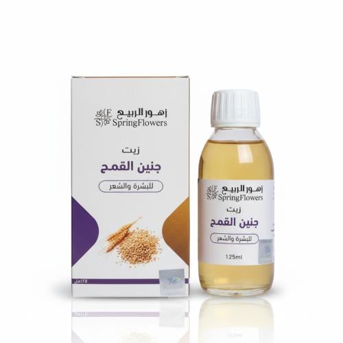 زيت جنين القمح من زهور الربيع